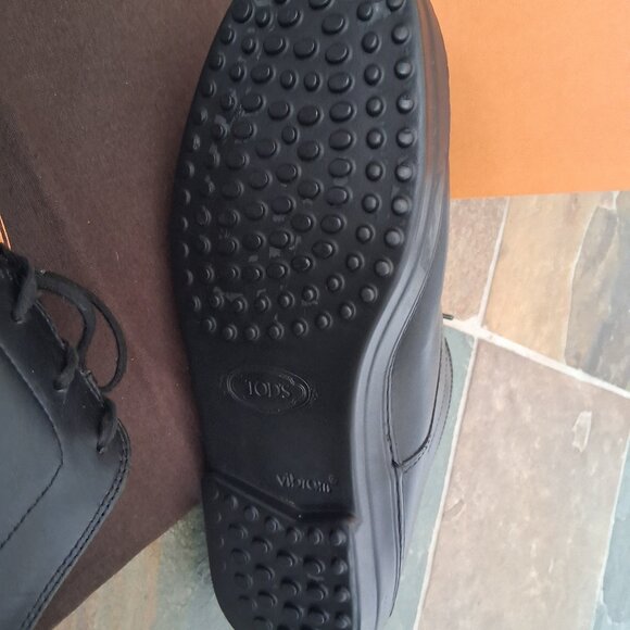 TOD\'s Black Leather Boots Shoes main image 7